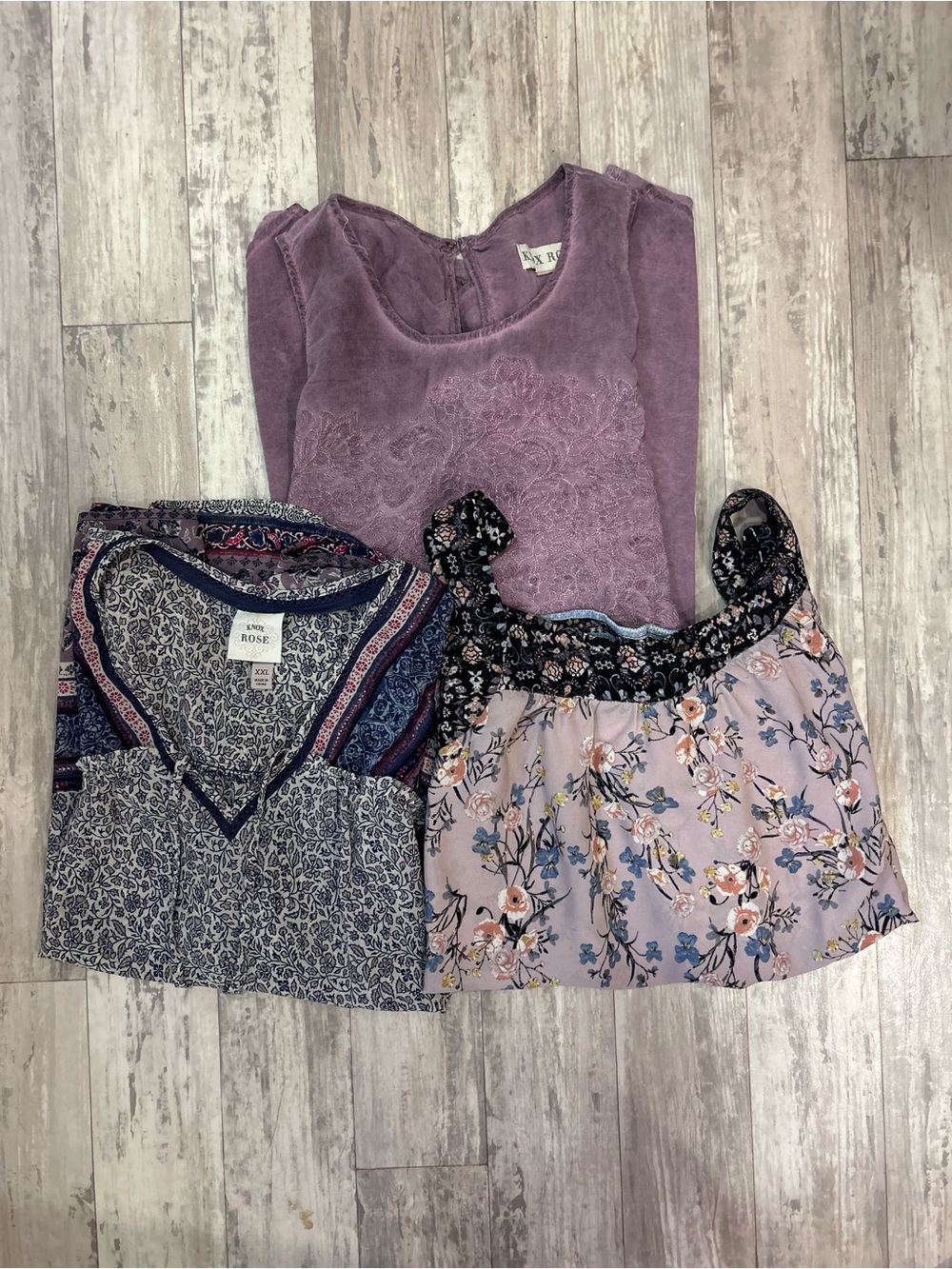 Knox Rose Bundle of 3 Tops